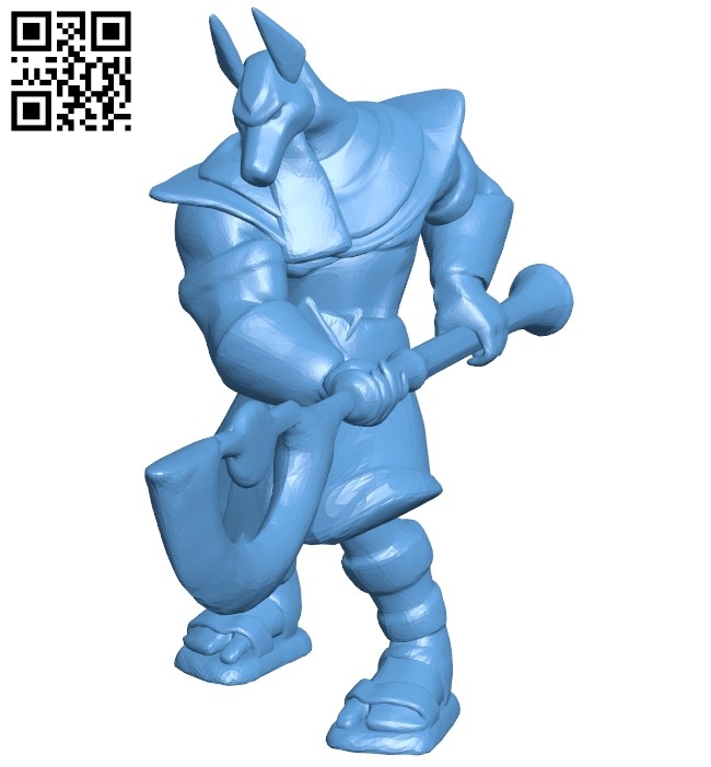 Mercury anubis repaired B008369 file stl free download 3D Model for CNC and 3d printer