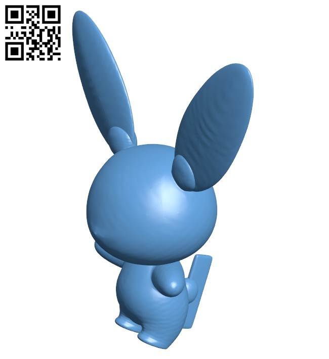 Minun - pokemon B008570 file stl free download 3D Model for CNC and 3d printer