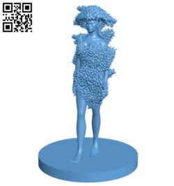 Miss Dryad B008333 file stl free download 3D Model for CNC and 3d printer