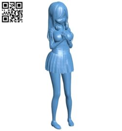 Miss Miku B008599 file stl free download 3D Model for CNC and 3d printer
