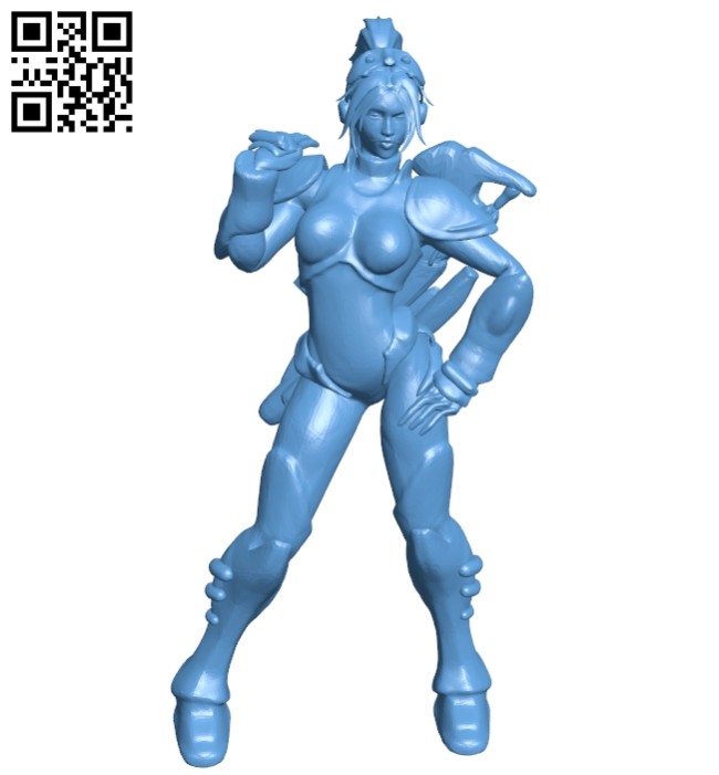 Miss Nova dance repaired B008391 file stl free download 3D Model for CNC and 3d printer