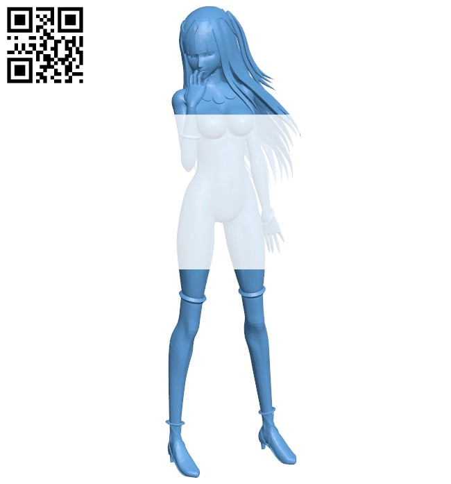 Miss Sallya B008457 file stl free download 3D Model for CNC and 3d printer