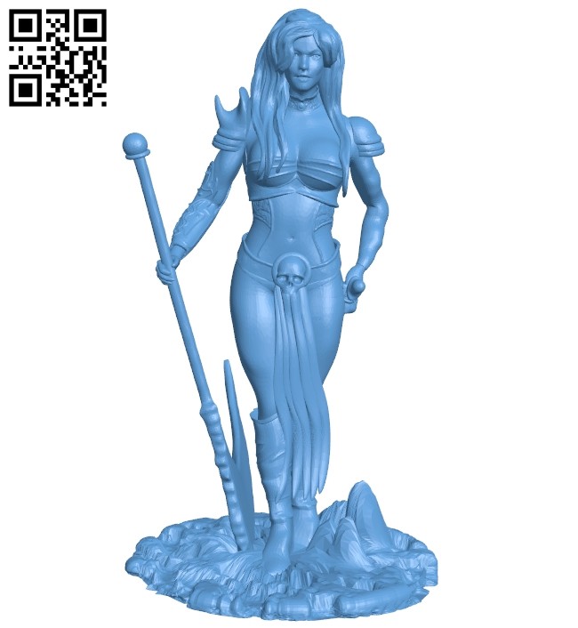 Miss Sophitia B008481 file stl free download 3D Model for CNC and 3d printer
