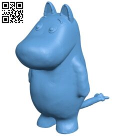 Moomin B008467 file stl free download 3D Model for CNC and 3d printer