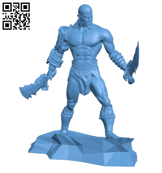 Mr Kratos B008564 file stl free download 3D Model for CNC and 3d printer