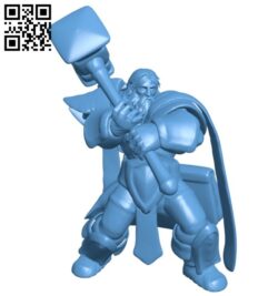 Mr uther attack repaired B008423 file stl free download 3D Model for CNC and 3d printer