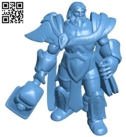 Mr uther stand repaired B008427 file stl free download 3D Model for CNC and 3d printer