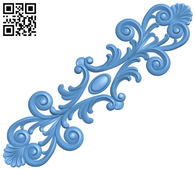 Pattern decor design A005516 download free stl files 3d model for CNC wood carving