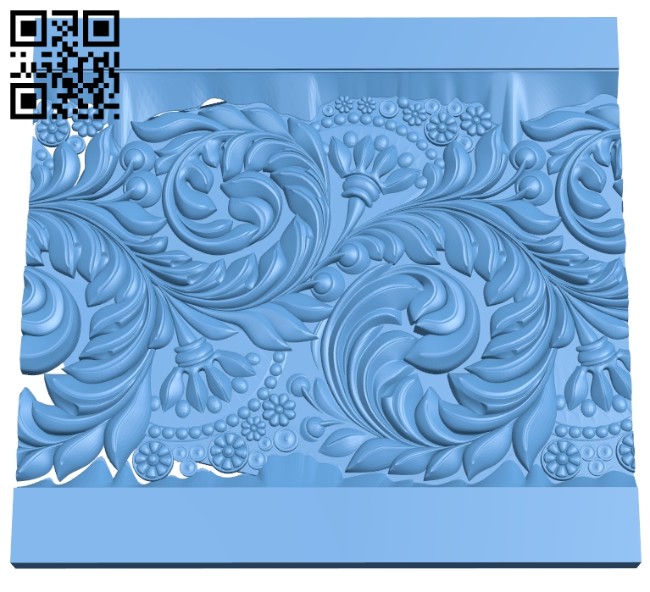 Pattern decor design A005543 download free stl files 3d model for CNC wood carving