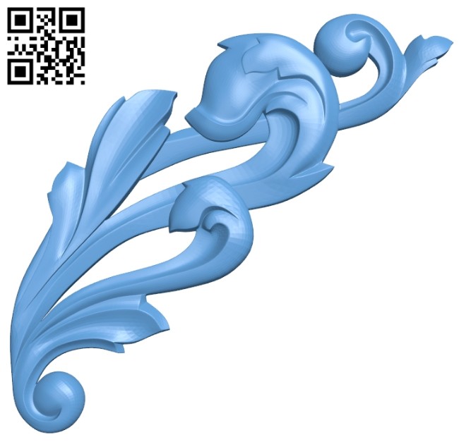 Pattern decor design A005560 download free stl files 3d model for CNC wood carving