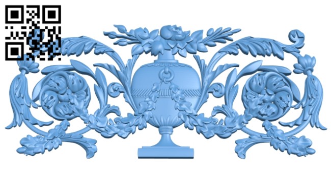 Pattern decor design A005598 download free stl files 3d model for CNC wood carving