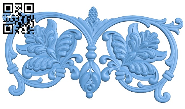 Pattern decor design A005599 download free stl files 3d model for CNC wood carving