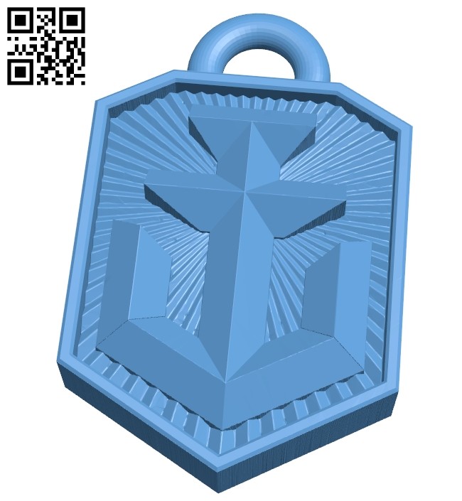 Pendant B008568 file stl free download 3D Model for CNC and 3d printer
