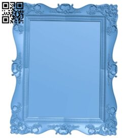 Picture frame or mirror A005464 download free stl files 3d model for CNC wood carving