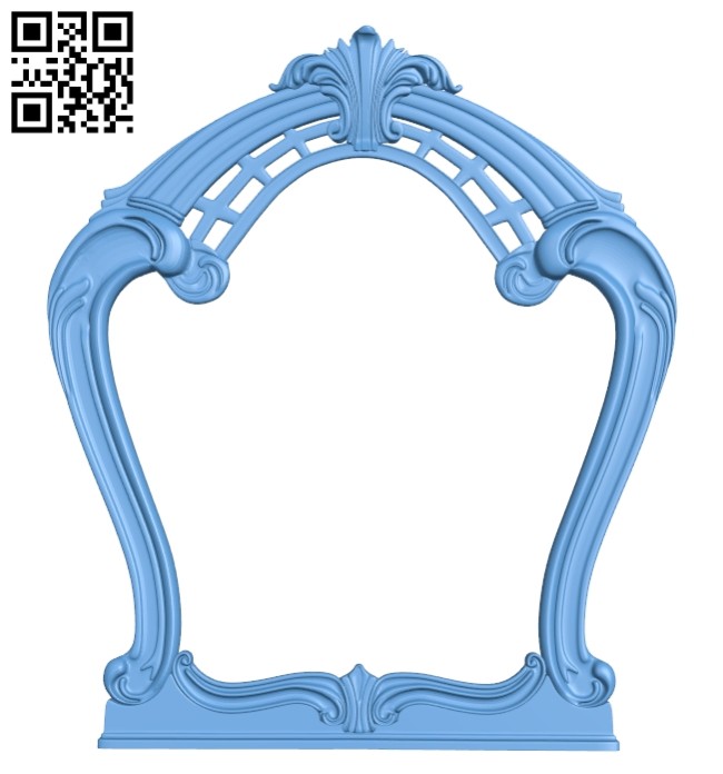 Picture frame or mirror A005529 download free stl files 3d model for CNC wood carving