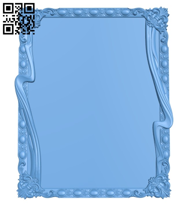 Picture frames A005501 download free stl files 3d model for CNC wood carving