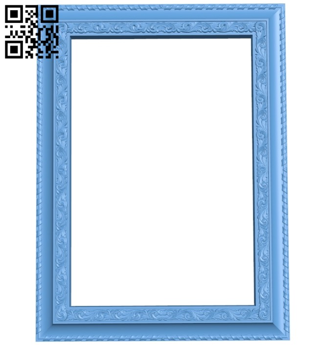 Picture frames A005504 download free stl files 3d model for CNC wood carving