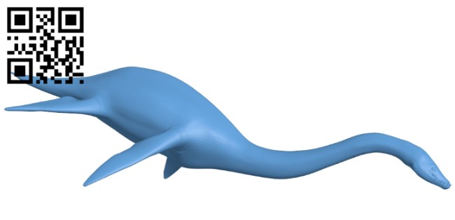 Plesiosaur - dinosaurs B008532 file stl free download 3D Model for CNC and 3d printer