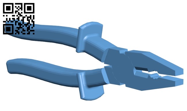 Pliers B008377 file stl free download 3D Model for CNC and 3d printer