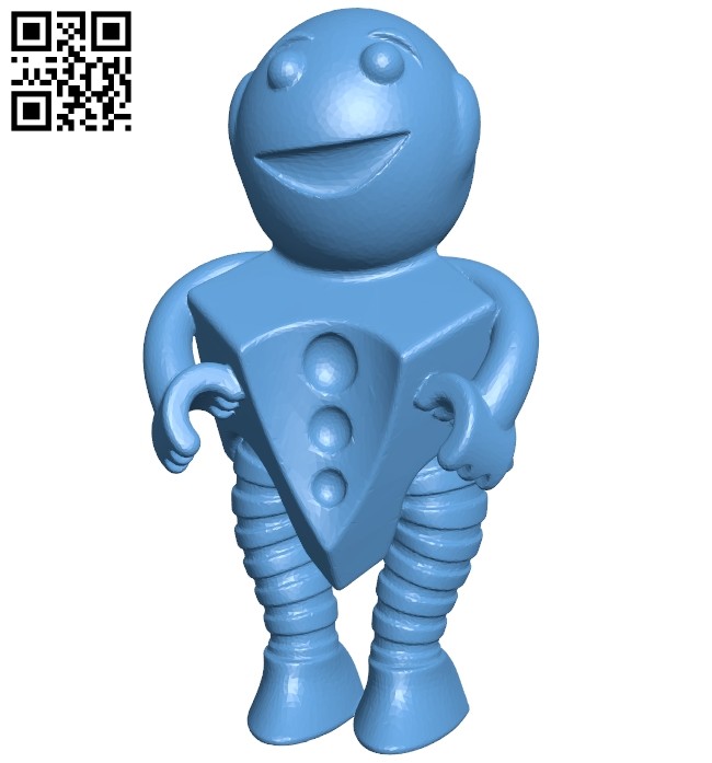 Robot B008456 file stl free download 3D Model for CNC and 3d printer