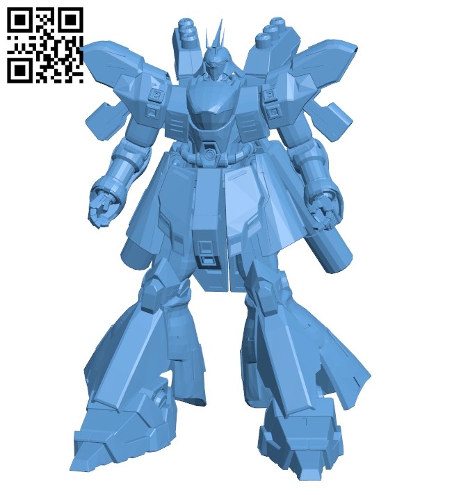 Robot Sazabi B008449 file stl free download 3D Model for CNC and 3d printer