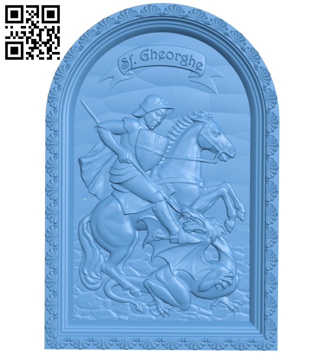 SF. Gheorghe A005666 download free stl files 3d model for CNC wood carving