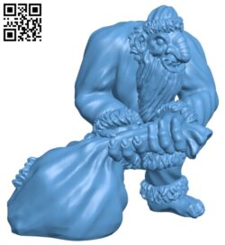 Santa Troll B008519 file stl free download 3D Model for CNC and 3d printer