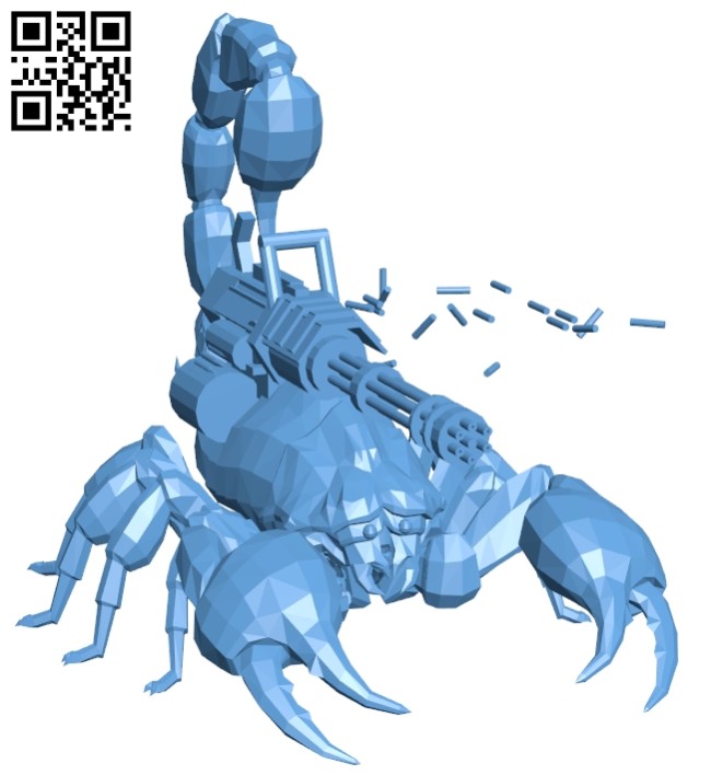 Scorpio halo B008548 file stl free download 3D Model for CNC and 3d printer