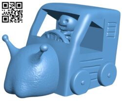 Snail mail B008464 file stl free download 3D Model for CNC and 3d printer