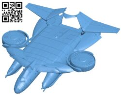 Squat heavy gyrocopter – ship B008590 file stl free download 3D Model for CNC and 3d printer