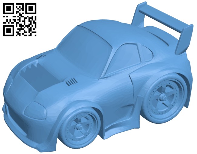 Supra car B008363 file stl free download 3D Model for CNC and 3d printer