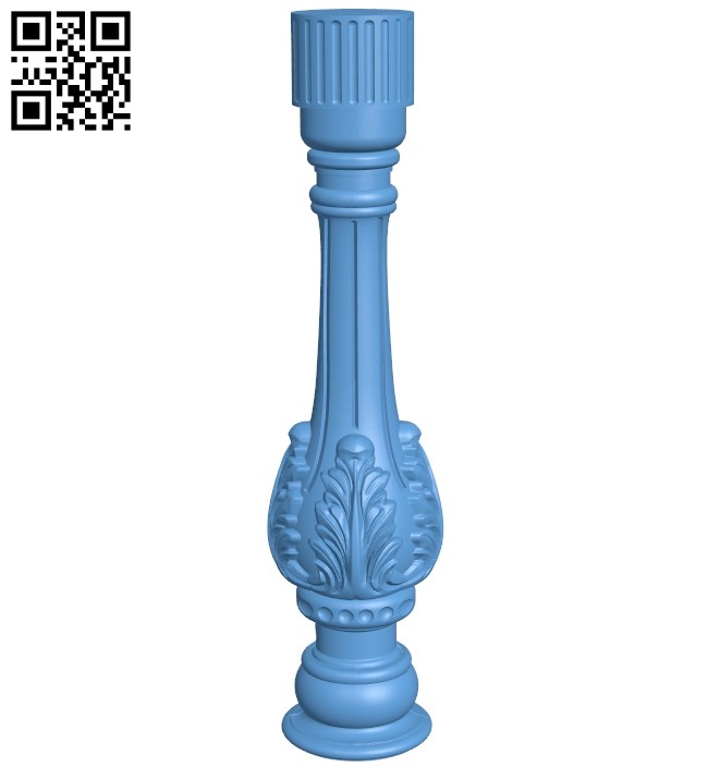 Table legs and chairs A005576 download free stl files 3d model for CNC wood carving