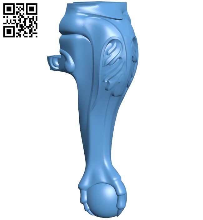 Table legs and chairs A005578 download free stl files 3d model for CNC wood carving