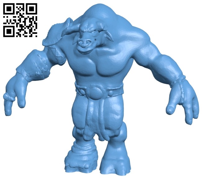 Tauren B008453 file stl free download 3D Model for CNC and 3d printer