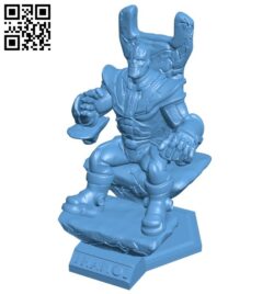 Thanos B008413 file stl free download 3D Model for CNC and 3d printer