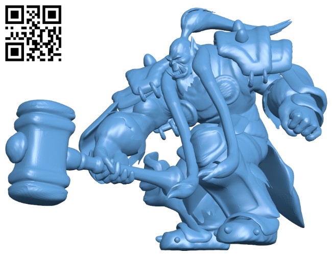 Thrall attack epaired B008444 file stl free download 3D Model for CNC and 3d printer