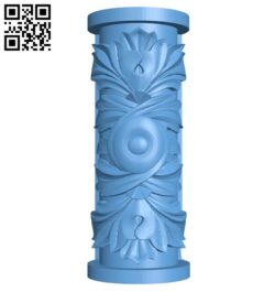 Top of the column A005476 download free stl files 3d model for CNC wood carving