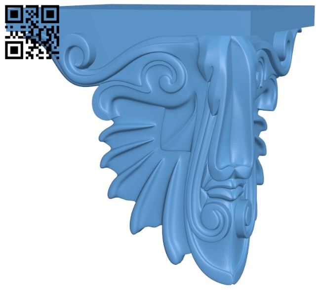 Top of the column A005477 download free stl files 3d model for CNC wood carving