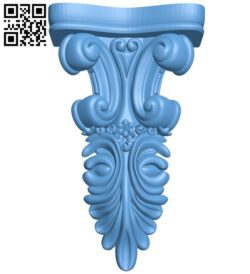 Top of the column A005562 download free stl files 3d model for CNC wood carving