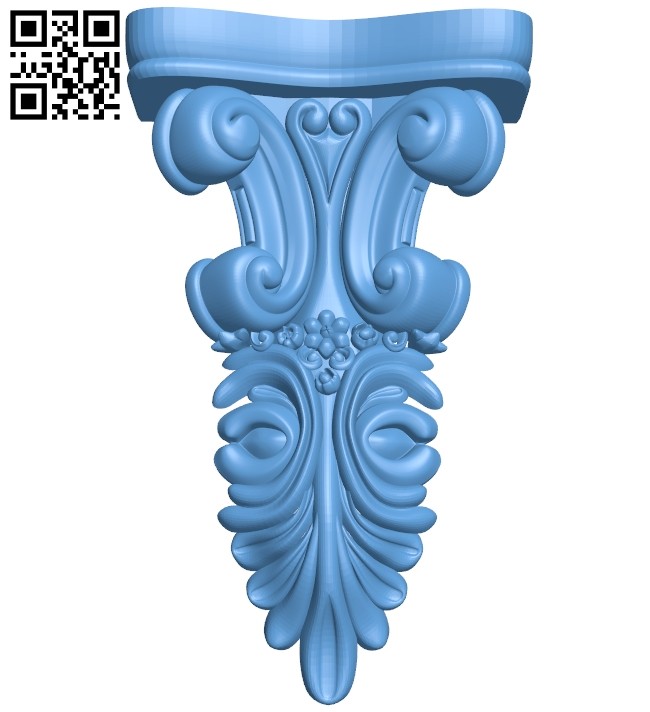 Top of the column A005562 download free stl files 3d model for CNC wood carving