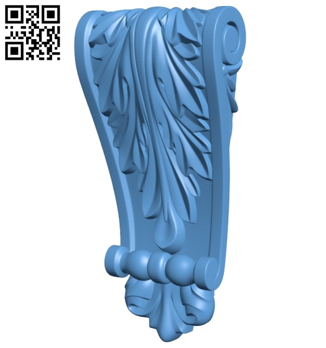 Top of the column A005569 download free stl files 3d model for CNC wood carving