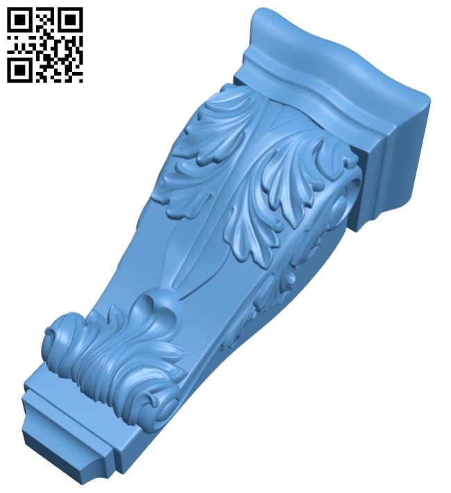 Top of the column A005572 download free stl files 3d model for CNC wood carving