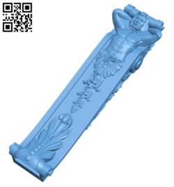Top of the column A005573 download free stl files 3d model for CNC wood carving