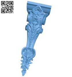 Top of the column A005614 download free stl files 3d model for CNC wood carving