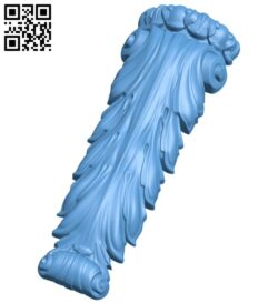 Top of the column A005621 download free stl files 3d model for CNC wood carving