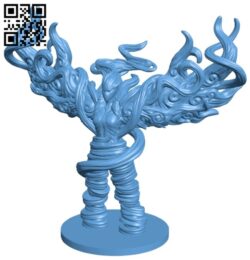 Air Elemental B008777 file obj free download 3D Model for CNC and 3d printer