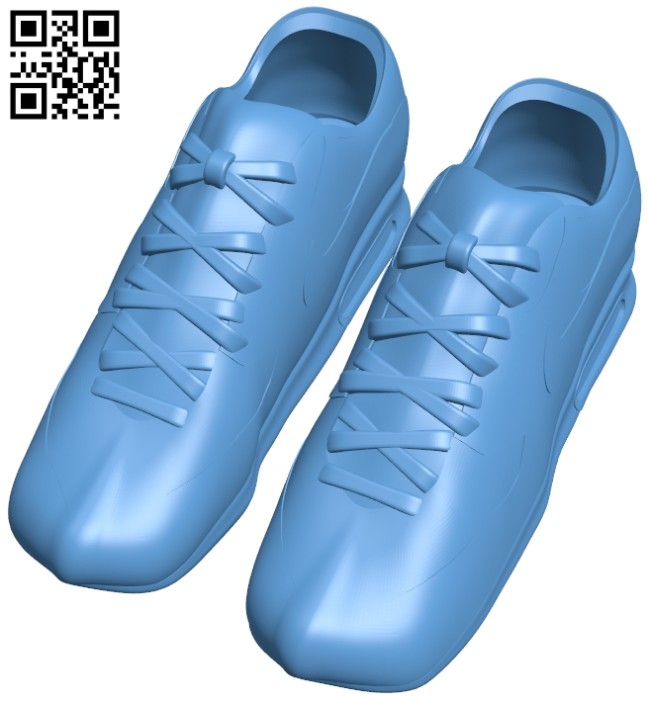 Air Max 90 Nike - shoes B008776 file obj free download 3D Model for CNC and 3d printer