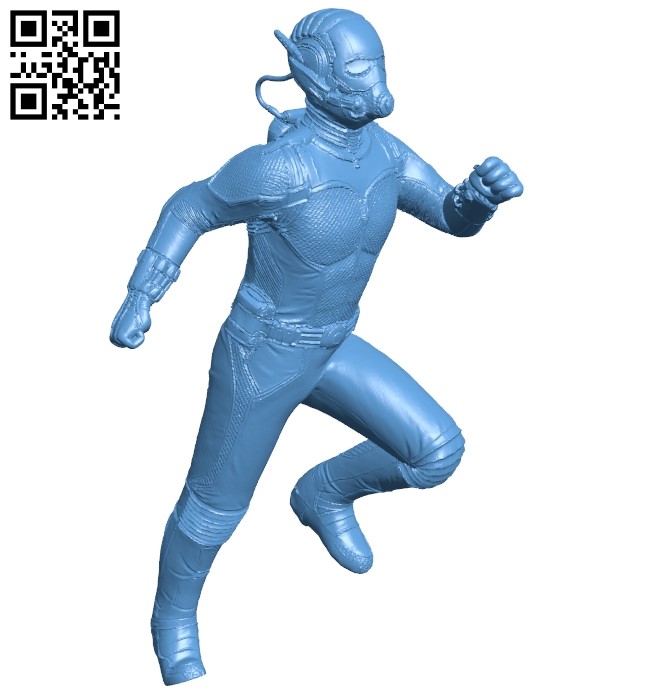 Ant man - superhero B008916 file obj free download 3D Model for CNC and 3d printer