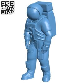 Apollo astronaut B008734 file obj free download 3D Model for CNC and 3d printer