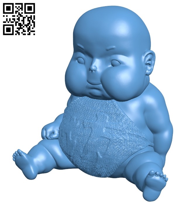 Boh human B008751 file obj free download 3D Model for CNC and 3d printer